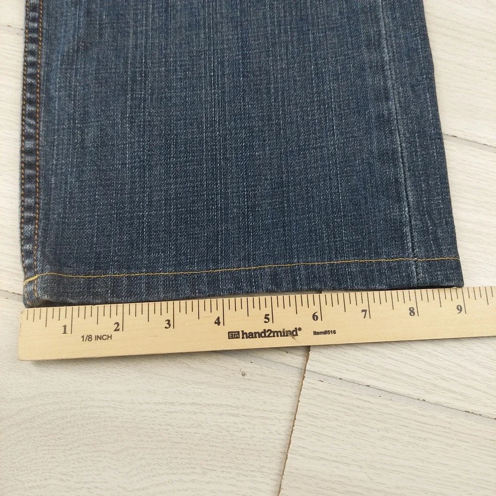 Levi's‎ 505 Jeans Regular Fit Mens W38x25 Dark Wash Denim Straight Leg